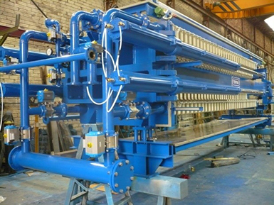 Фильтр-пресс TEFSA повышенной производительности (модель PFO)